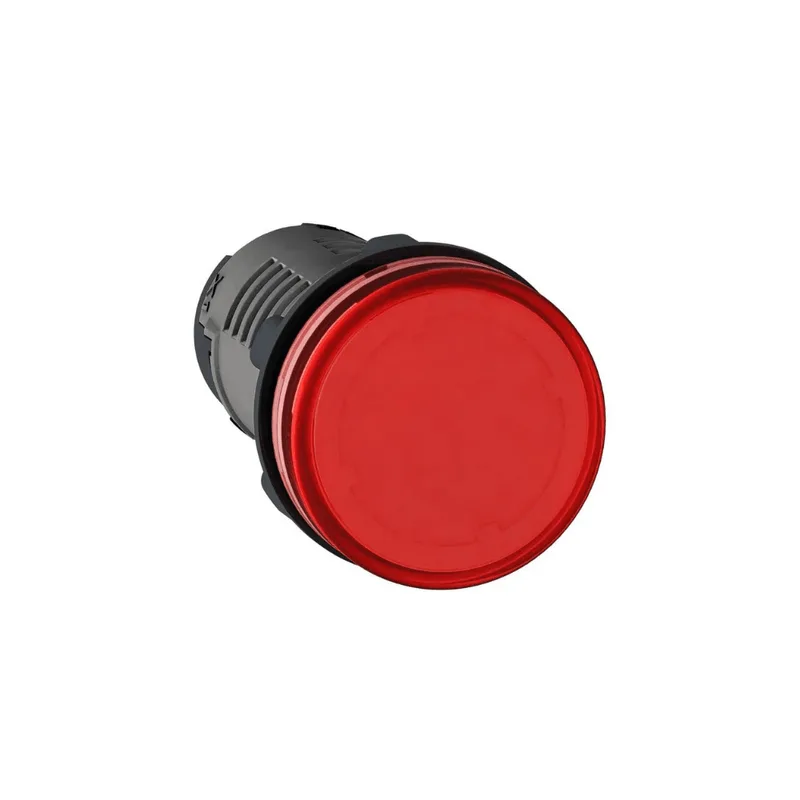 Sinaleiro Redondo 22Mm Monobloco Led Vermelho Xa2Evm4Lc Plástico Schneider 220V