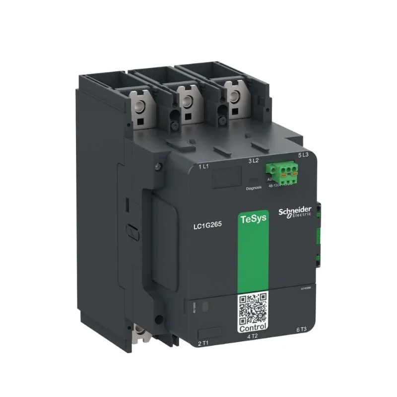 Contator 3P 265A 100A 250V/Cc 1Na+1Nf Lc1G265Kuen Schneider