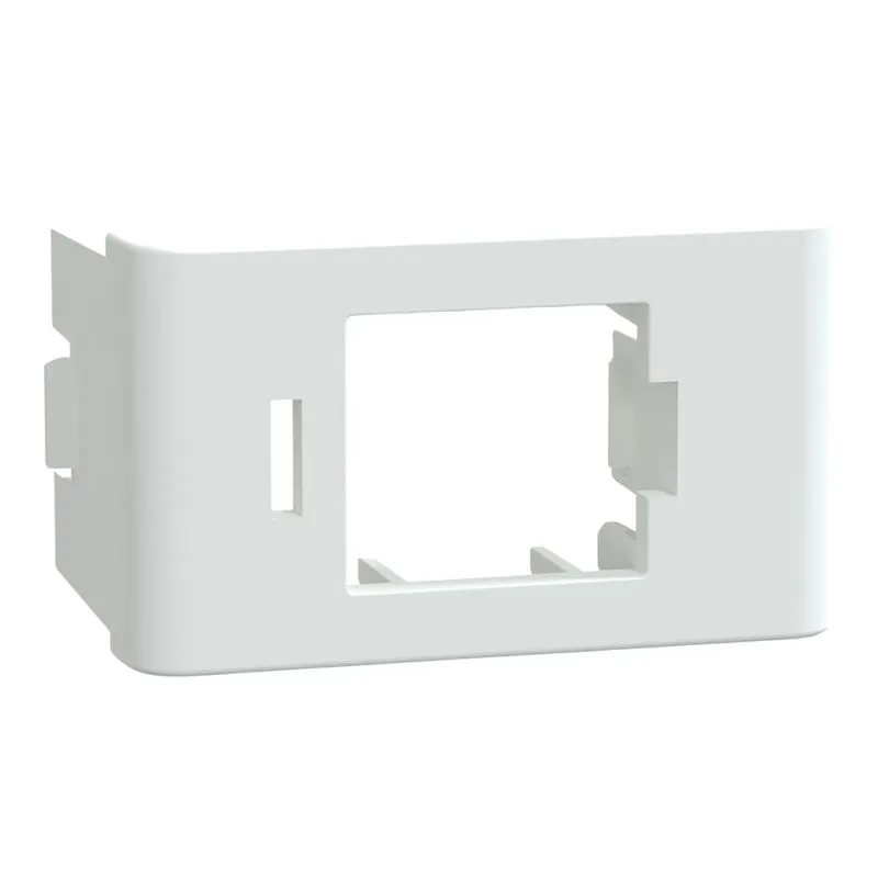 Módulo Adaptador Conector Rj45 Keystone Branco Fosco S404307 Lunare Up Schneider