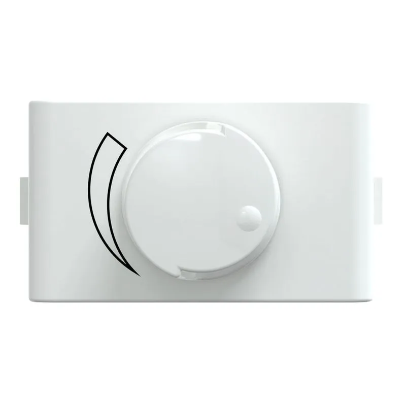 Módulo Dimmer Rotativo 600W 220V S405110 Branco Brilhante Lunare Up Schneider