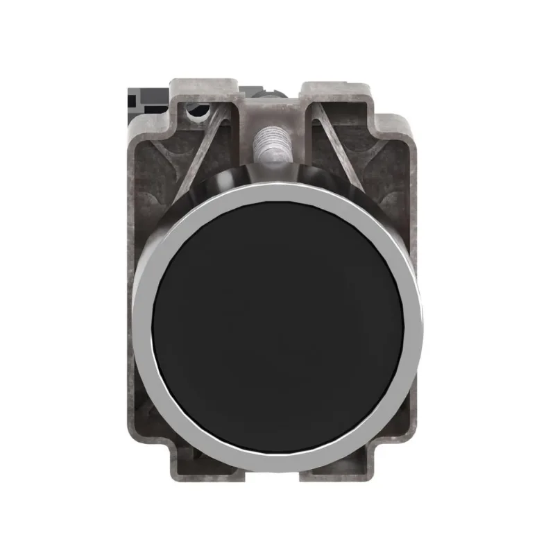 Botão 22Mm Metálico Preto 1Na Impulso Xb2Ba21C Schneider