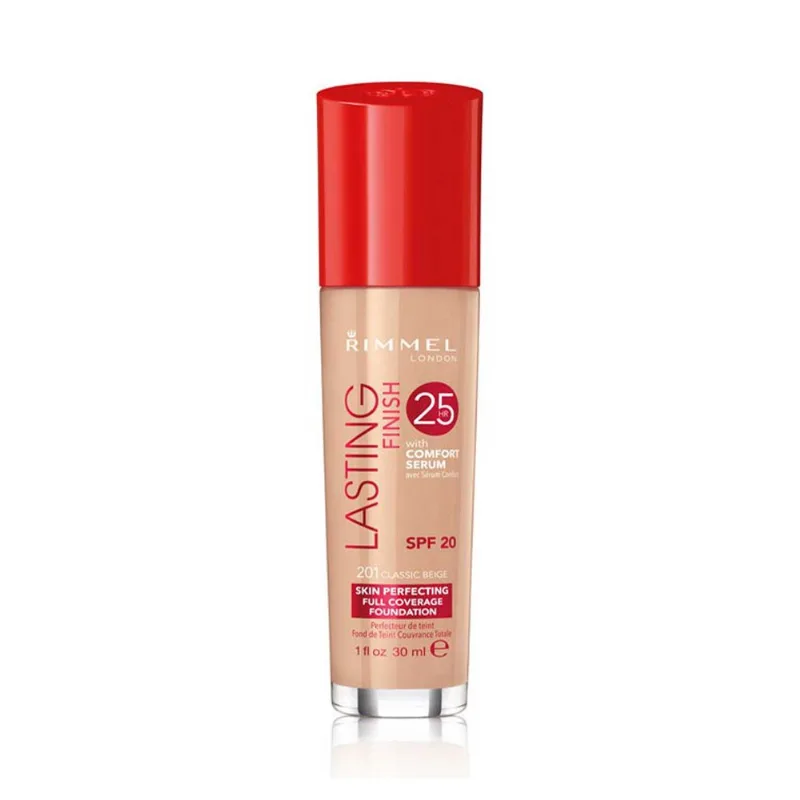 Lasting Finish Foundation 25hs 201 Classic Beige