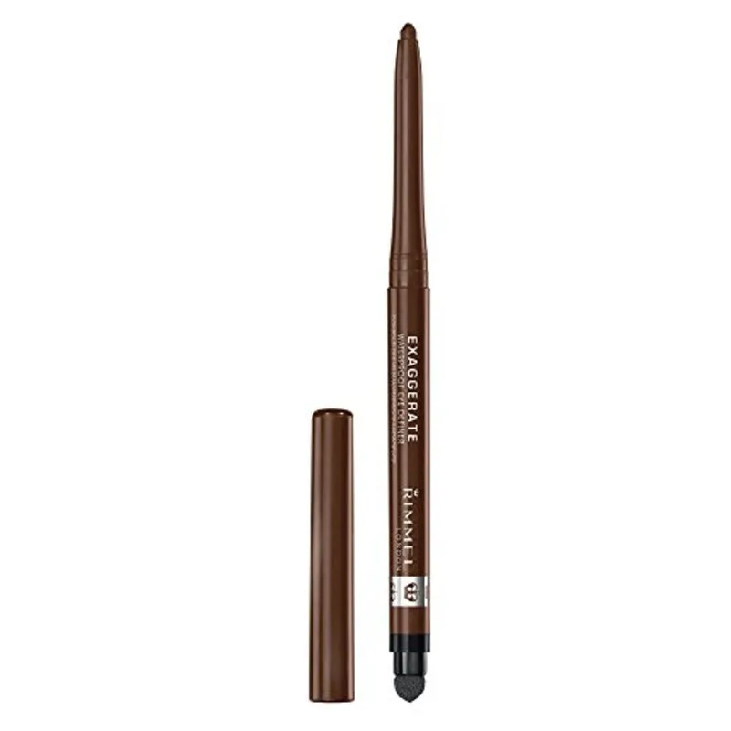 Rimmel Exageram Definidor De Olhos Impermeáveis, 212 Rich Brown, 1 Conde