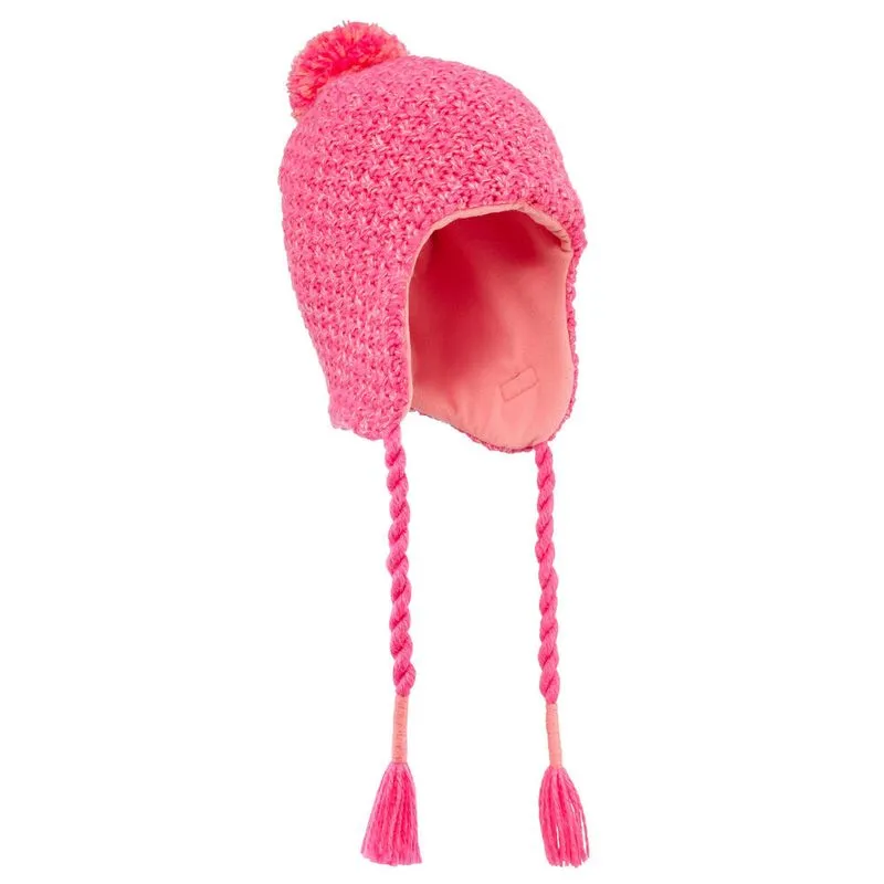 Gorro Infantil de Esqui Peruvian Wedze Rosa - ÚNICO