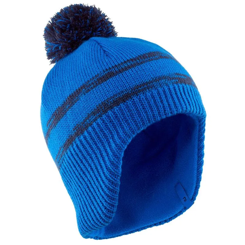 Gorro Infantil de Ski Flap Wedze Azul, UNICO