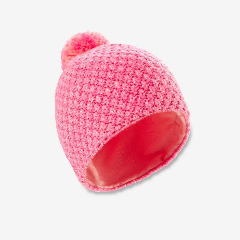 Gorro Infantil de Esqui Timeless Wedze Rosa - UNICO