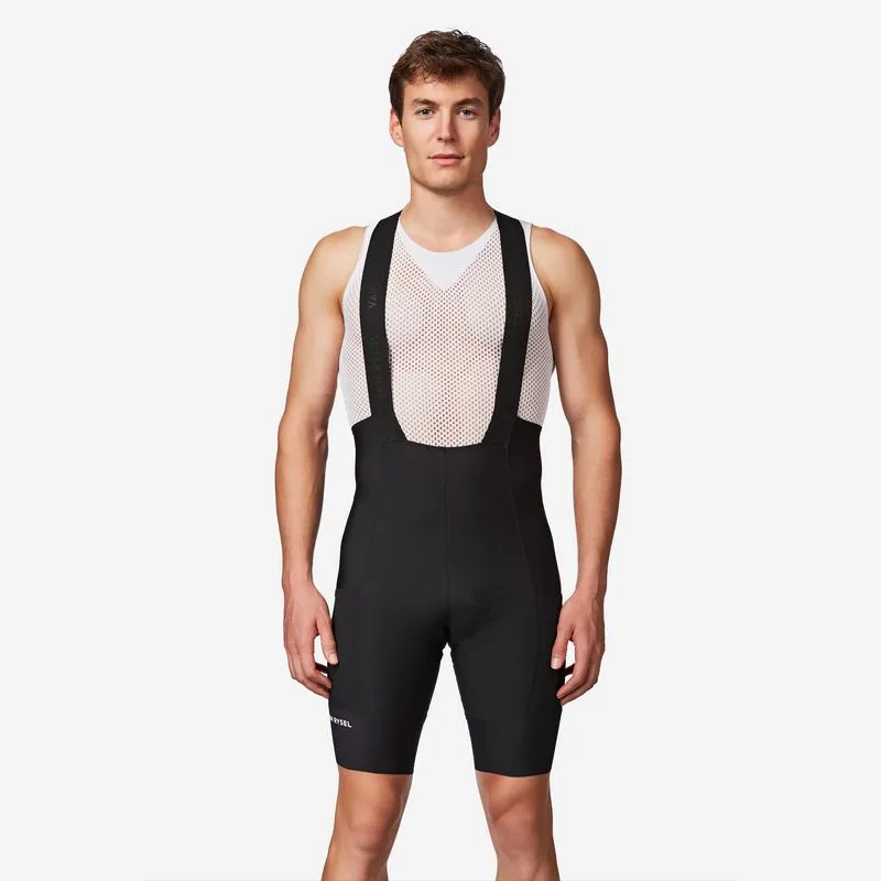 Bretelle Masculino de Ciclismo Endurance Van Rysel Preto Bretelle Masculino de Ciclismo EDR Van Rysel Preto - P