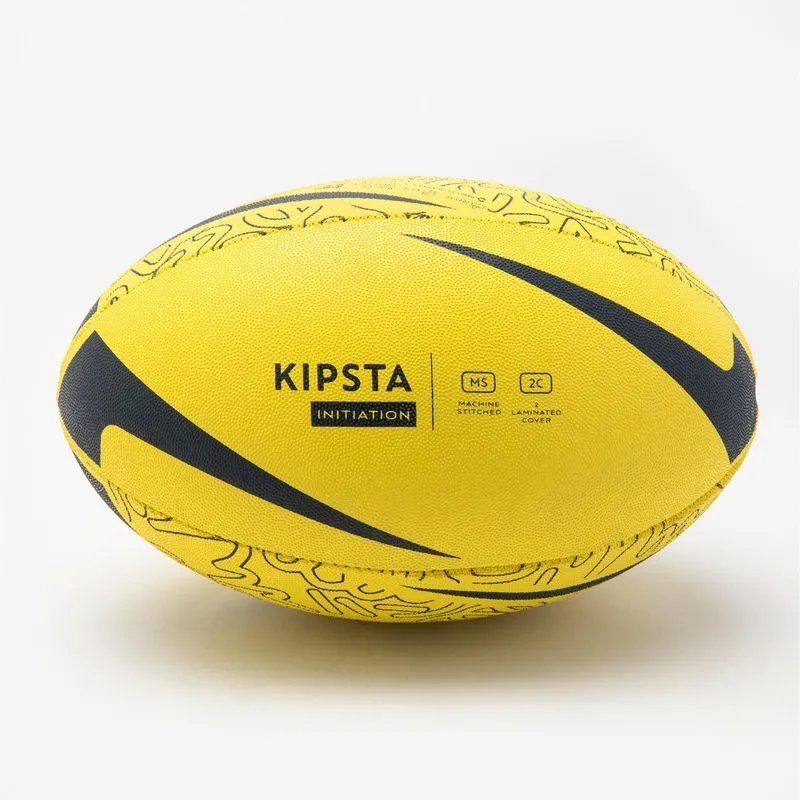Bola Infantil de Rugby Iniciação Kipsta Amarela - 3
