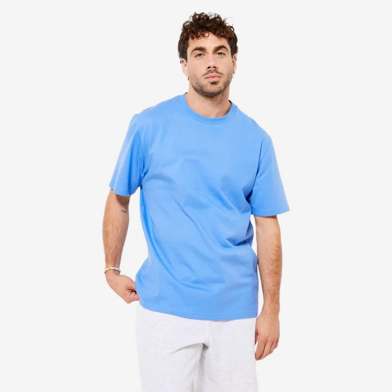 Camiseta masculina de Ginástica e Pilates 500 Essentials, 3G