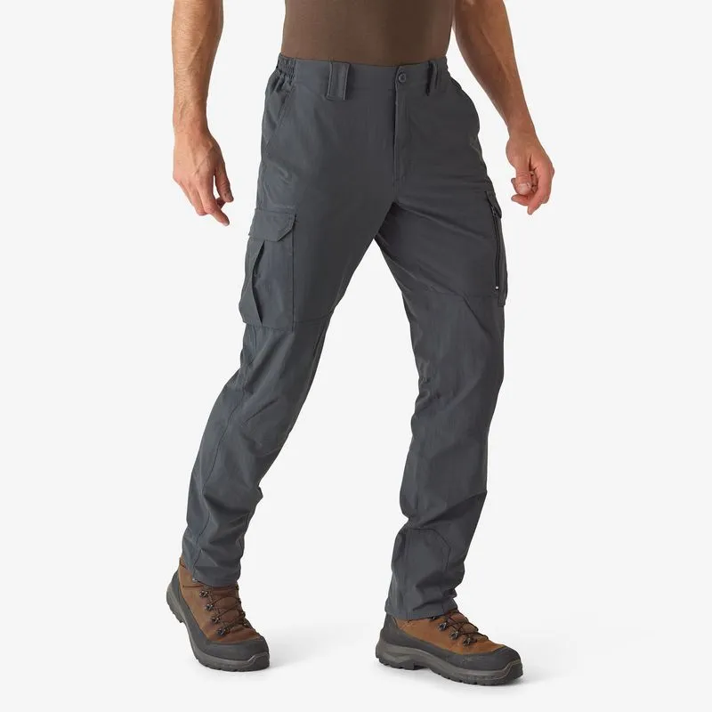 Calça Masculina Natureza 500 Solognac Cinza - GG