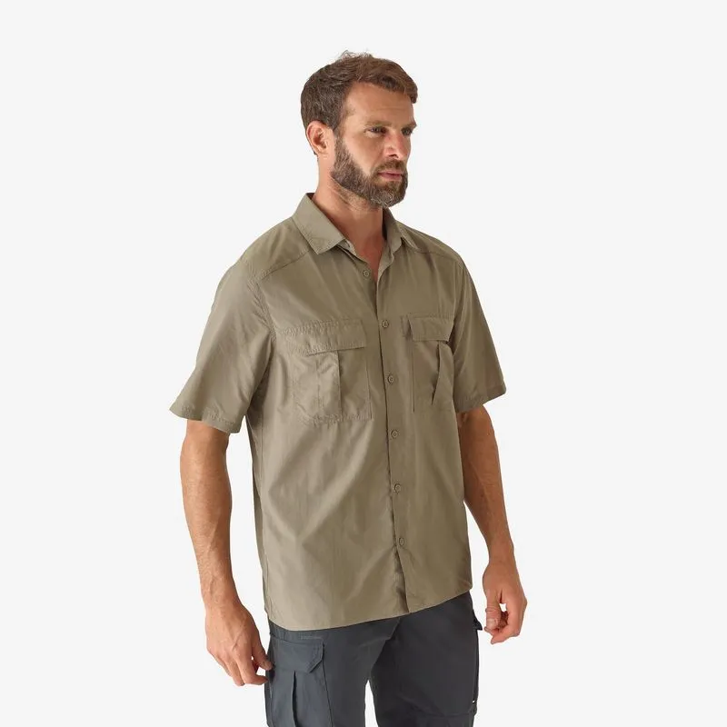 CAMISA LEVE DE MANGA CURTA 100 VERDE, GG