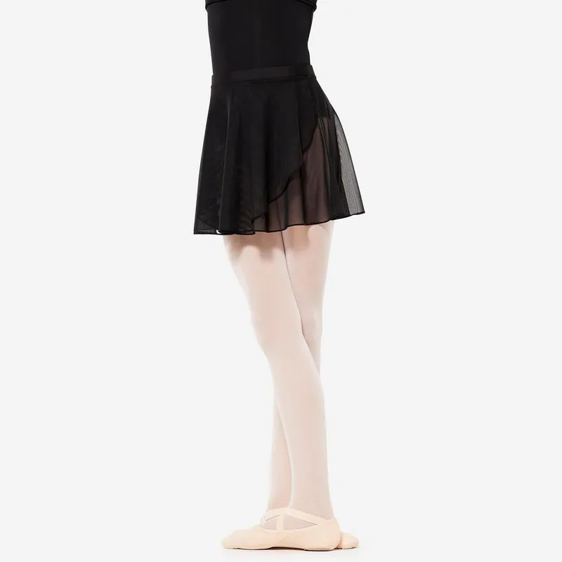 Saia Infantil de Ballet Starever Preta Saia infantil de Ballet em Tule, P