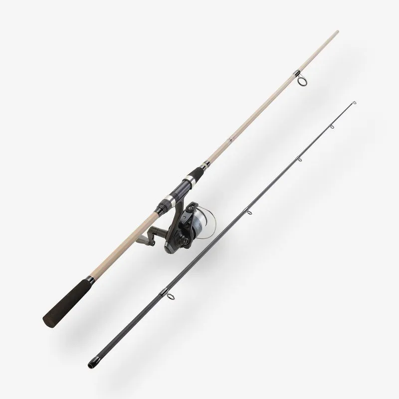 Conjunto de Pesca com Cana e Carretilha Ufish 210 Caperlan Cinza - UNICO