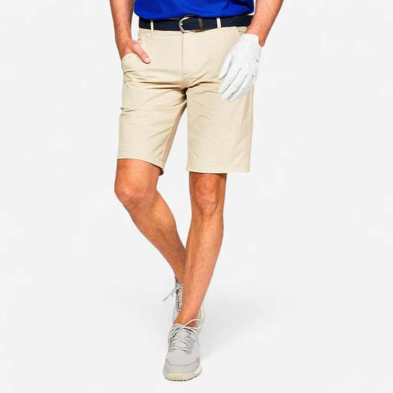 Bermuda de Golfe Masculina Inesis WW500 Bege, 40