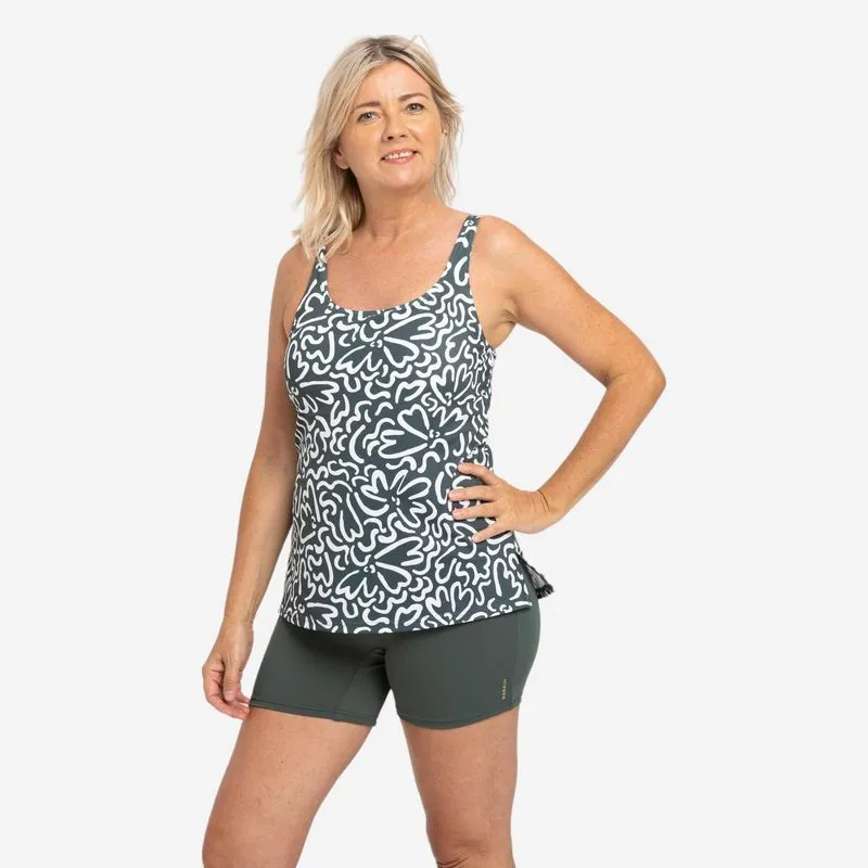Fato de banho de natação Tankini Shorty Heva Ondu Caqui, 40