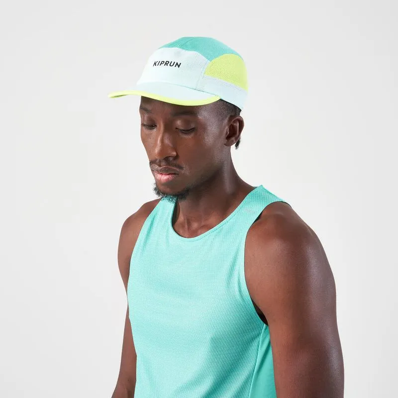 Boné Adulto de Corrida 5 Painés Kiprun Verde - UNICO