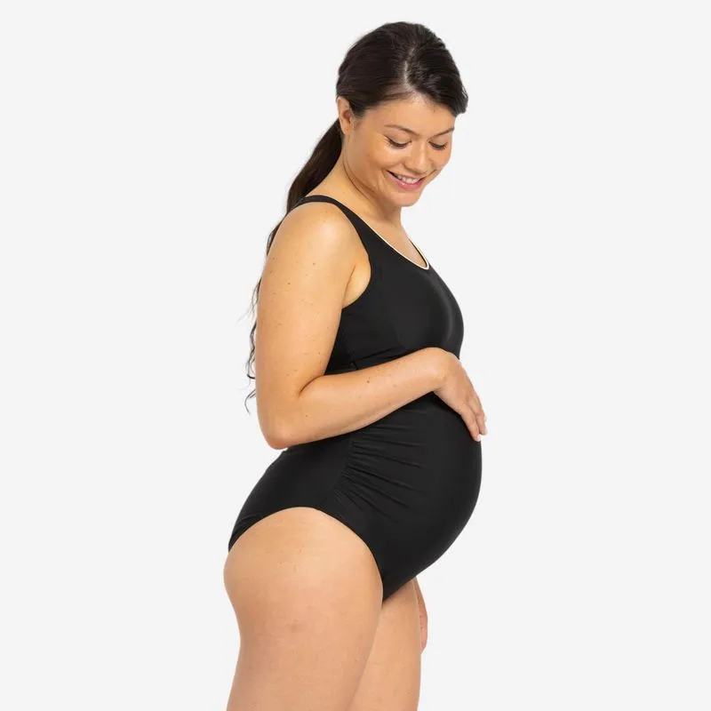 Maiô Gestante de Natação Nora Nabaiji Preto Maiô de natação Grávida Nora, M