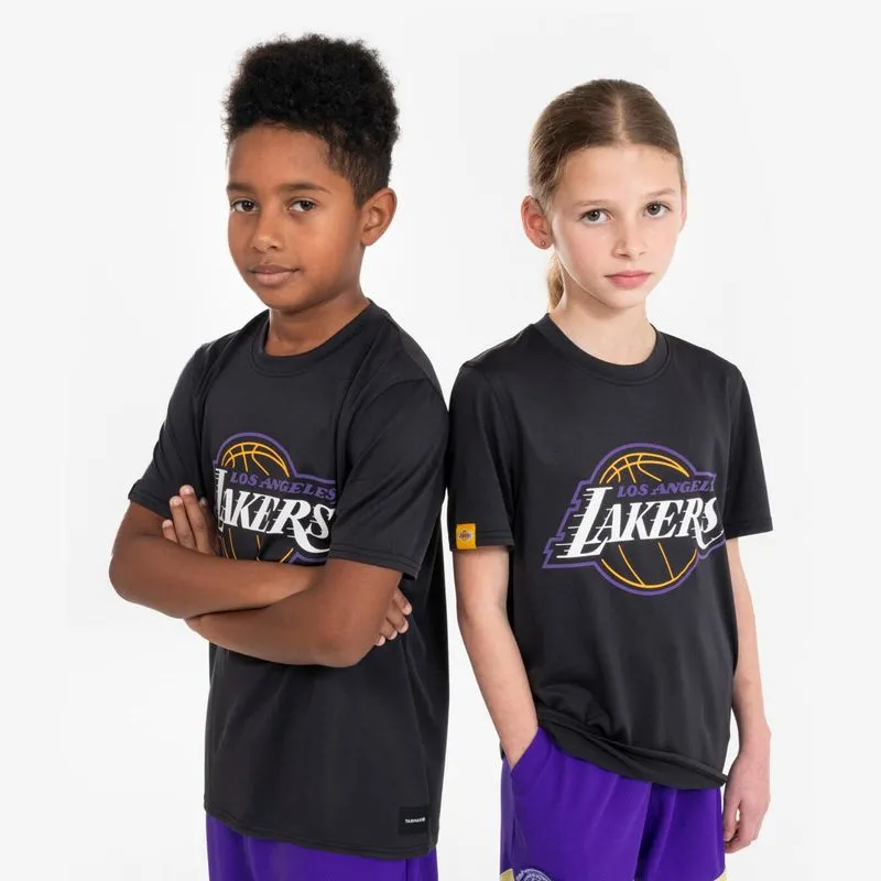 camisa infantil de Basquetebol NBA Lakers 900, 8-9 ANOS