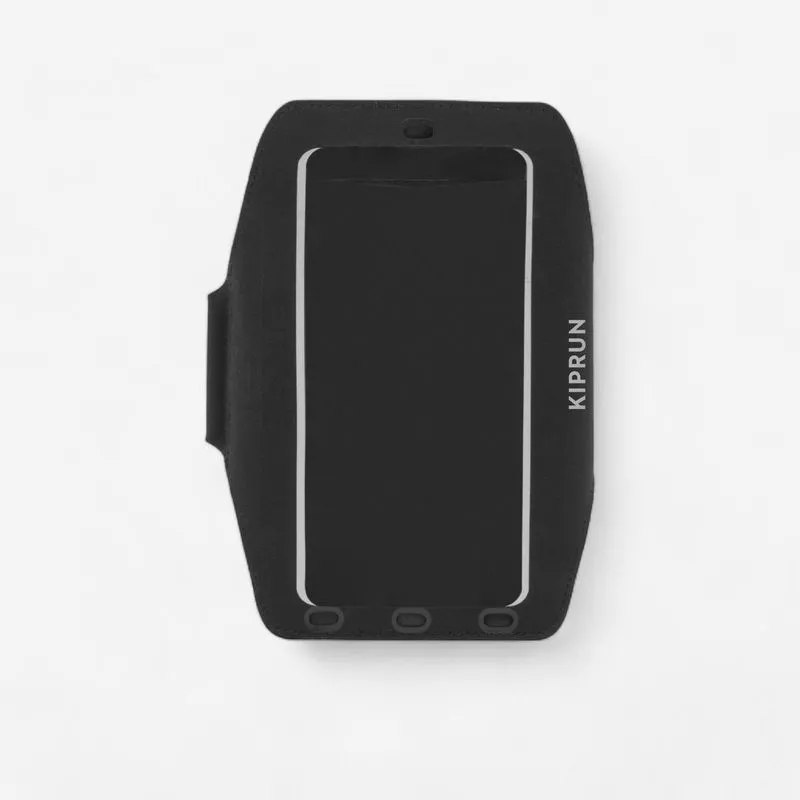 Braçadeira de Corrida para Smartphone Kiprun Preta - TAMANHO ÚNICO
