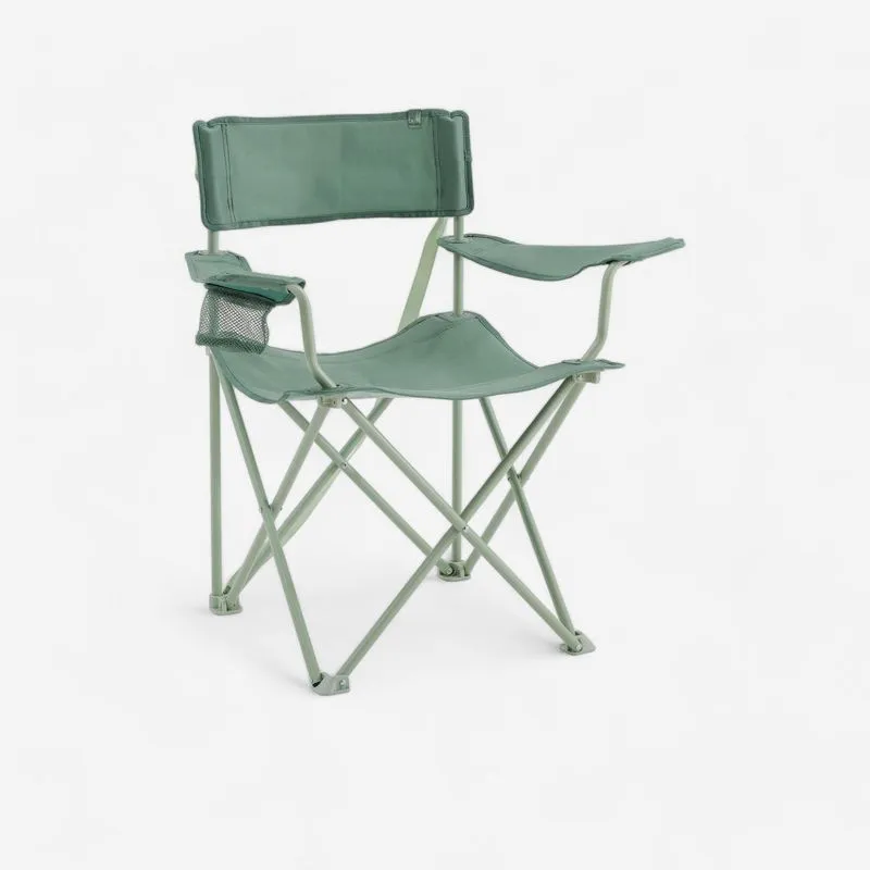 Cadeira de Camping Dobrável Quechua Verde CADEIRA DOBRÁVEL PARA CAMPING, ÚNICO