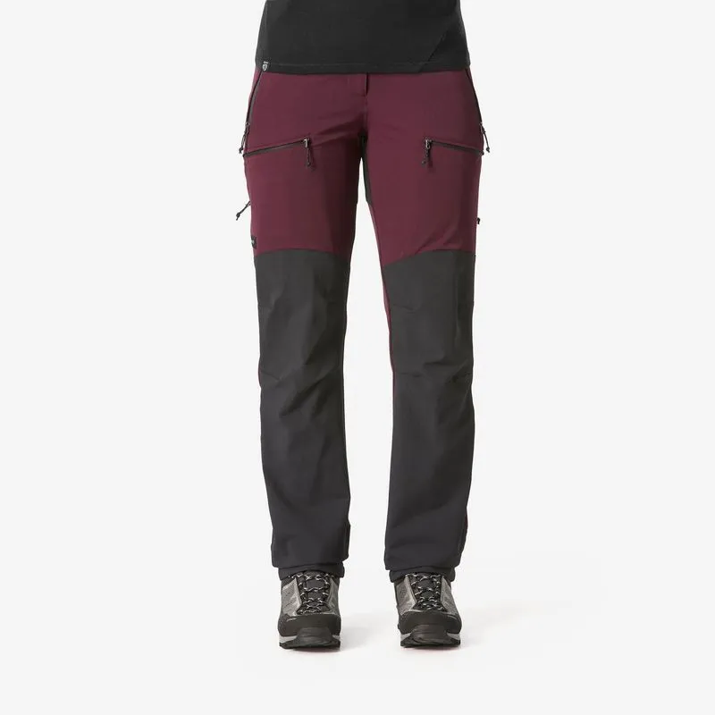 Calça feminina impermeável de Trekking MT900, 40