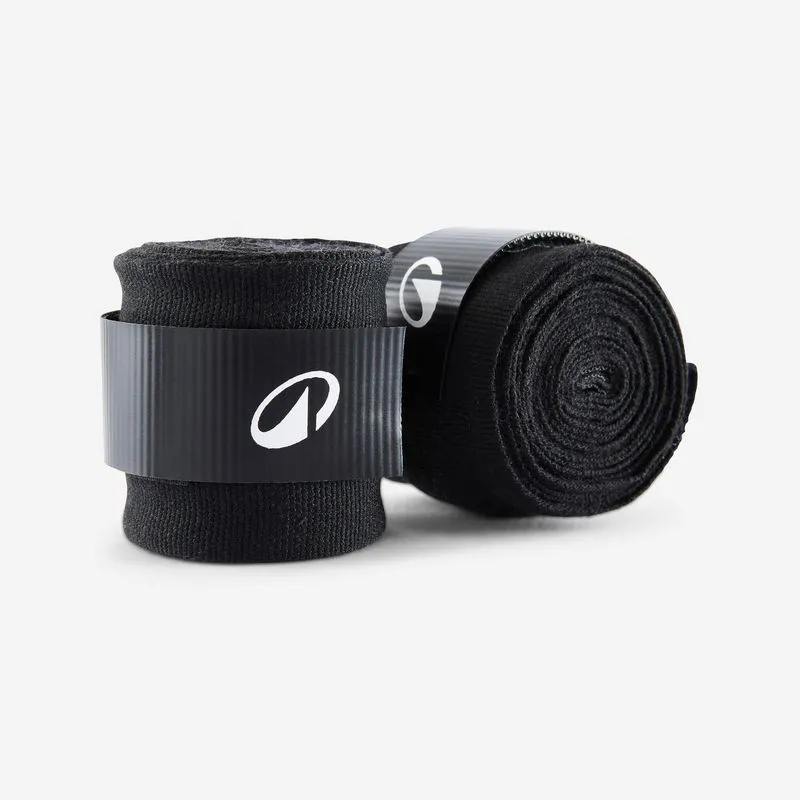 Bandagem de Boxe 2.5m Domyos Preta Bandagem de Boxe 2,5m preta, 2,5 m