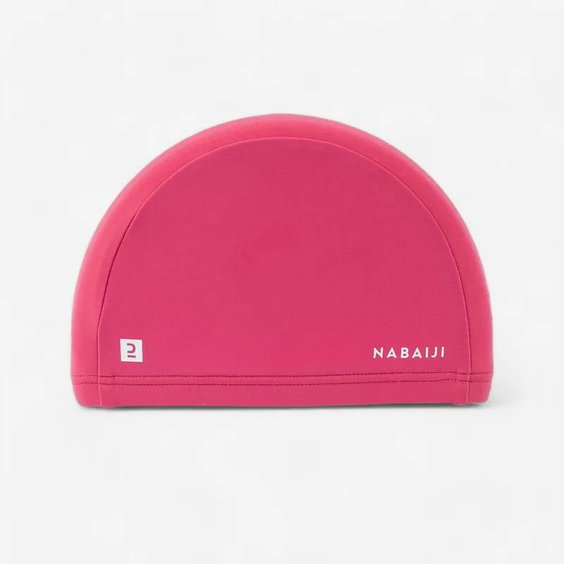 Touca Adulto de Natação Tecido Nabaiji Rosa - P