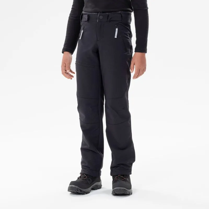 Calça Infantil de Trilha SH500 Mountain Quechua Preta - 10-11 ANOS