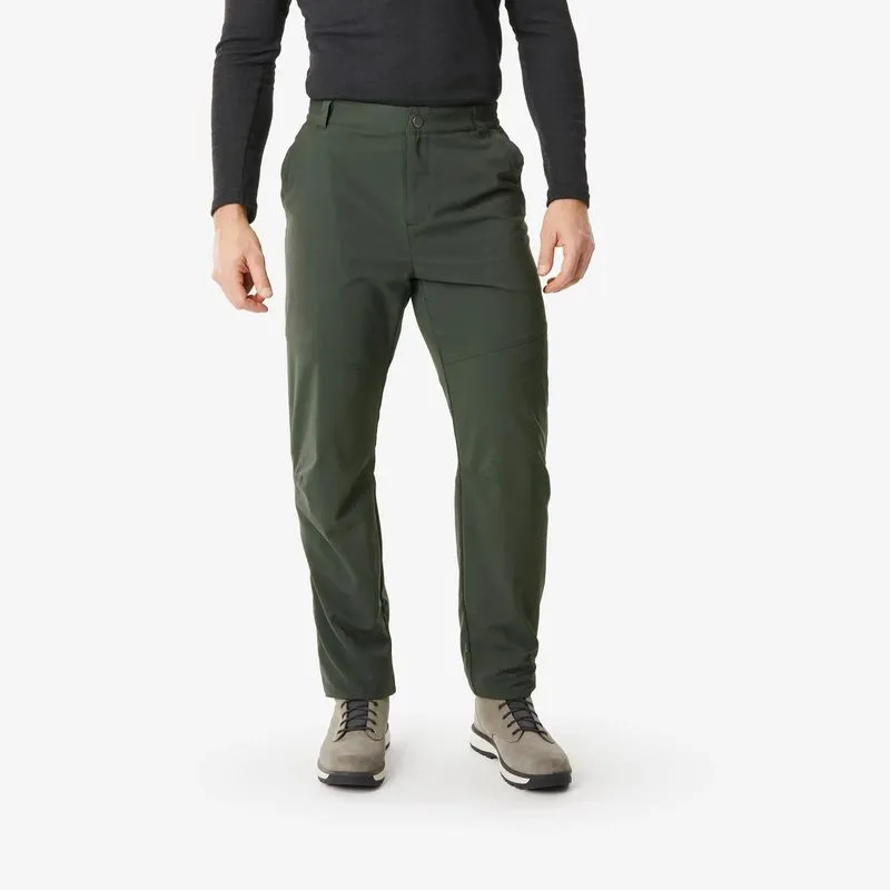 Calça Masculina de Trilha na Neve NH100 Quechua Verde Cáqui, 40 BR