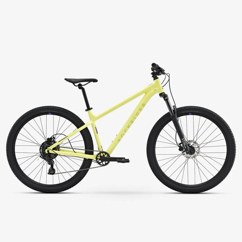 Bicicleta Adulto de MTB EXPL 140 29" Rockrider Amarela - M - 165-174CM