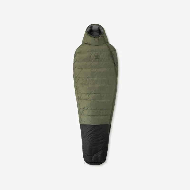 Saco de Dormir Para Trilha MT900 0°C Forclaz Verde, G