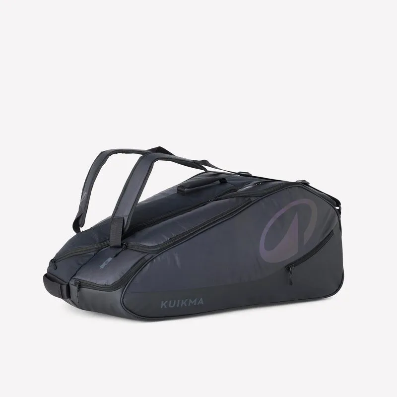 Raqueteira de Tênis 12R GG Pro Thermo Kuikma Preta - TAMANHO ÚNICO