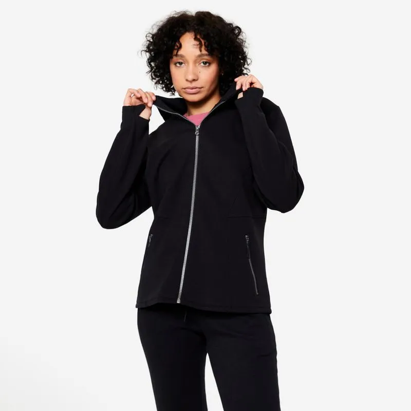 Jaqueta Feminina de Treino Spacer 500 Domyos Preta - GG