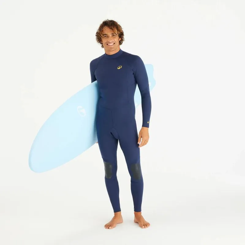 Macacão de Surf Masculino 100 Borracha Natural Yulex Olaian Azul - M