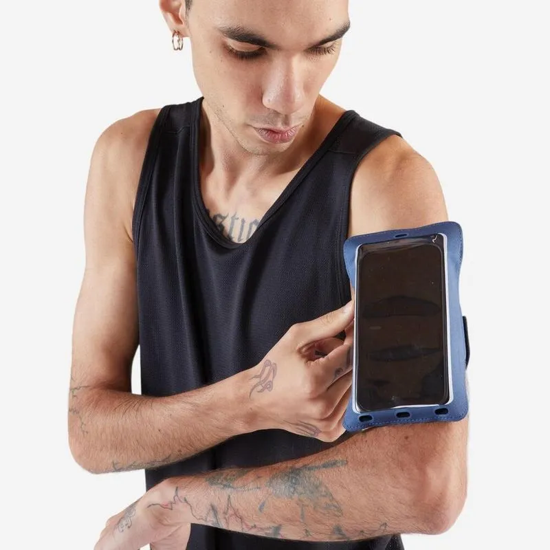 Braçadeira de Corrida para Celular Kiprun Azul - UNICO