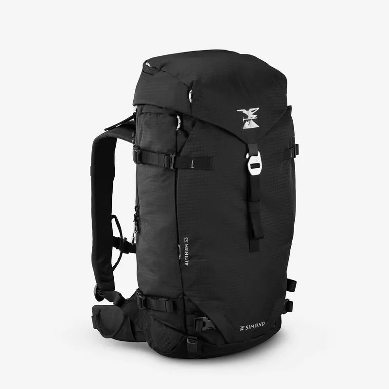 Mochila de Alpinismo 33 Litros, ÚNICO