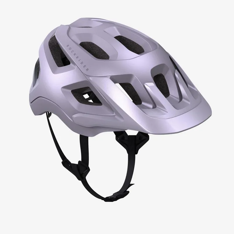 Capacete Adulto de Ciclismo EXPL 500 Rockrider Lilás - M
