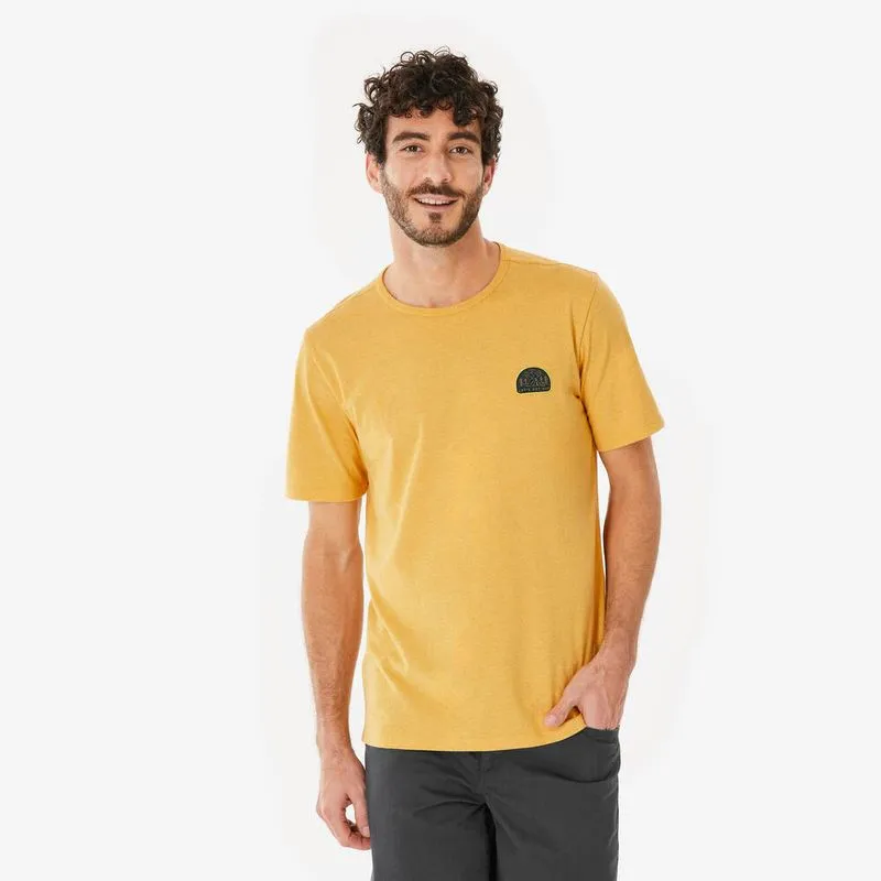 Camiseta Masculina Trilha NH100 Quechua Amarela, 4G