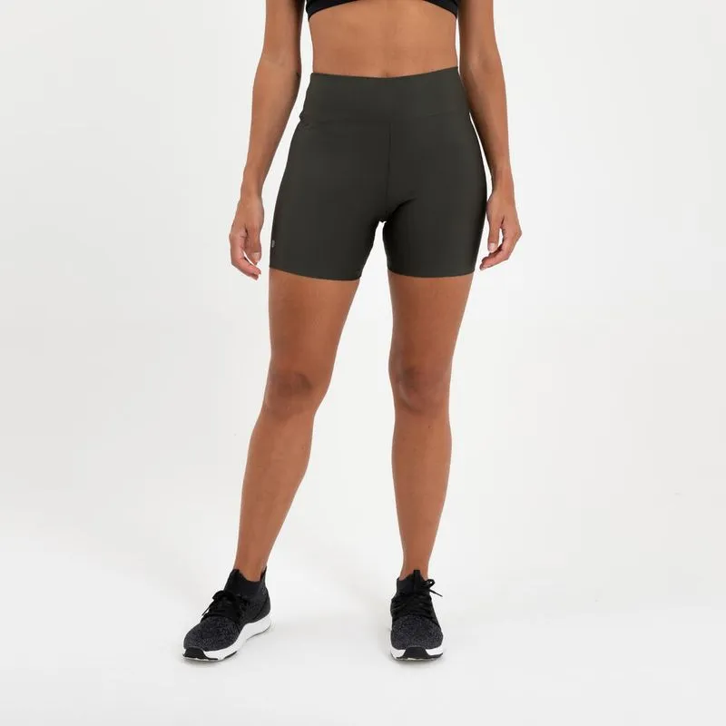 Short Feminino de Treino Slim Domyos Verde - P