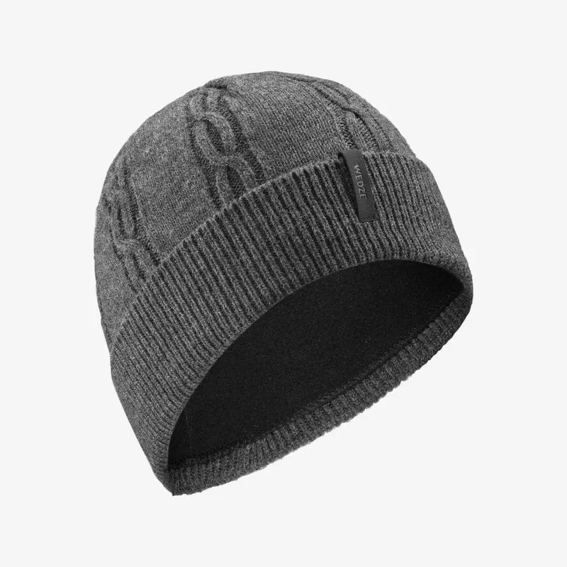 Gorro Adulto de Neve Torsade 900 Wedze Cinza Gorro Adulto de Neve Torsade 900 Cinza Wedze, M 56-59cm