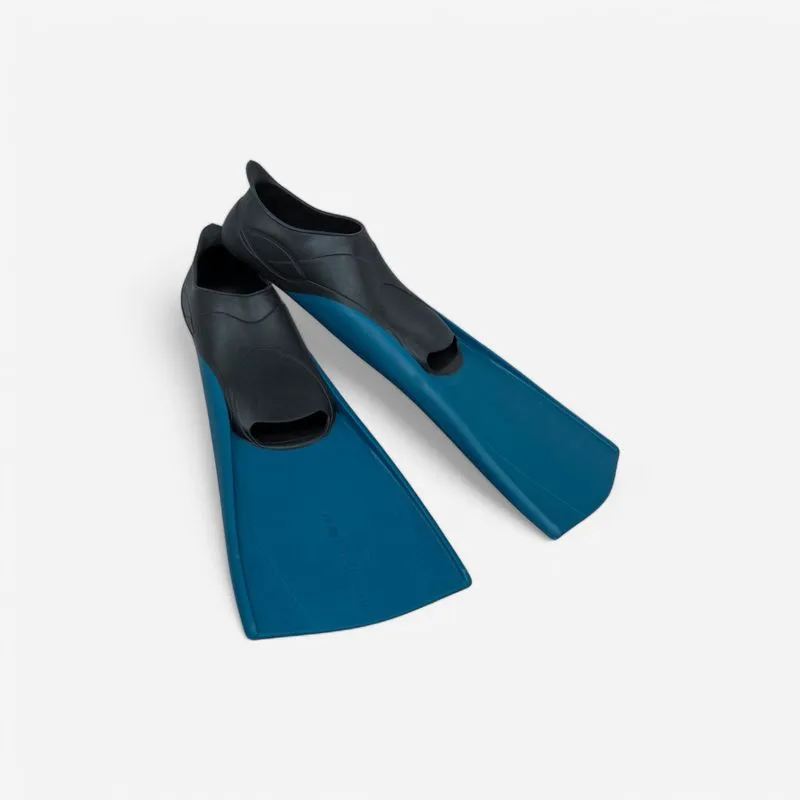 Nadadeira Adulta de Natação Trainfins 500 Nabaiji Azul Barbatanas de natação - Trainfin azul preto, BR 40