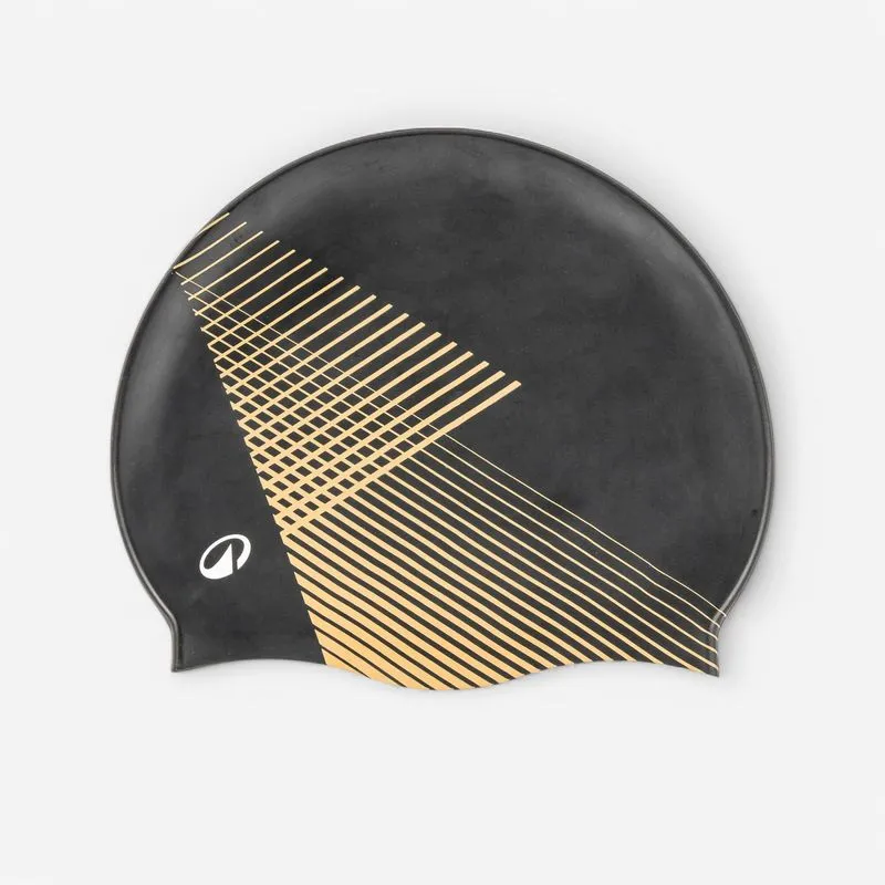 Touca Adulta de Natação Silicone Nabaiji Preta Touca Natação Silicone - Tria Preto, Tamanho único