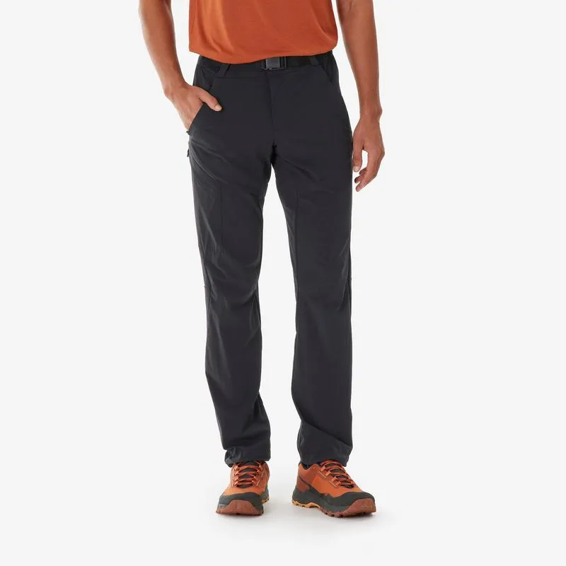 Calça Masculina de Trilha MH500 Quechua Preta, 42
