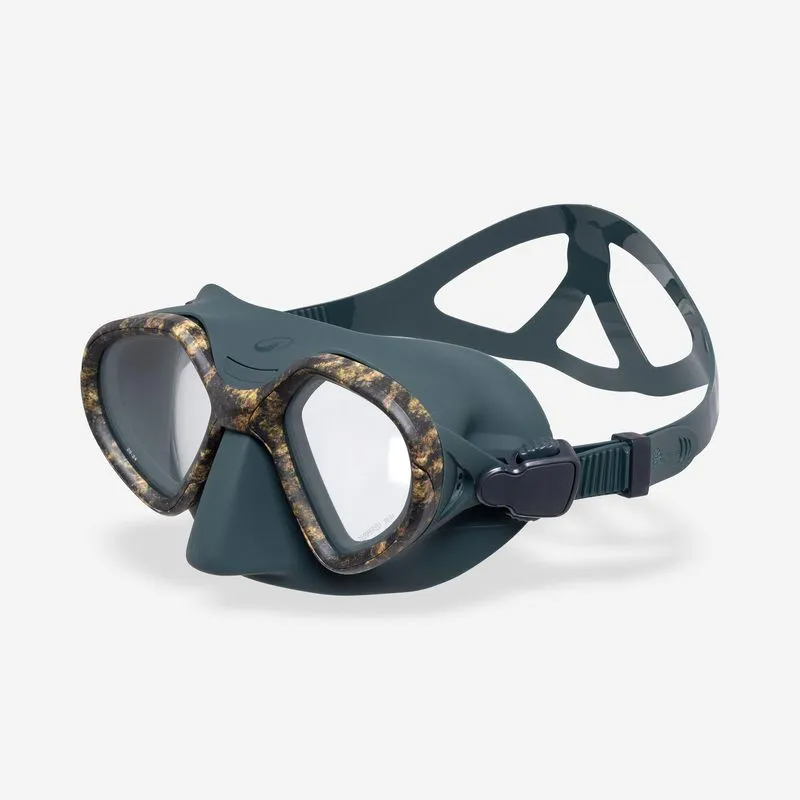 Máscara Adulta de Mergulho LV 500 Antiembaçante Decathlon Verde, ÚNICO