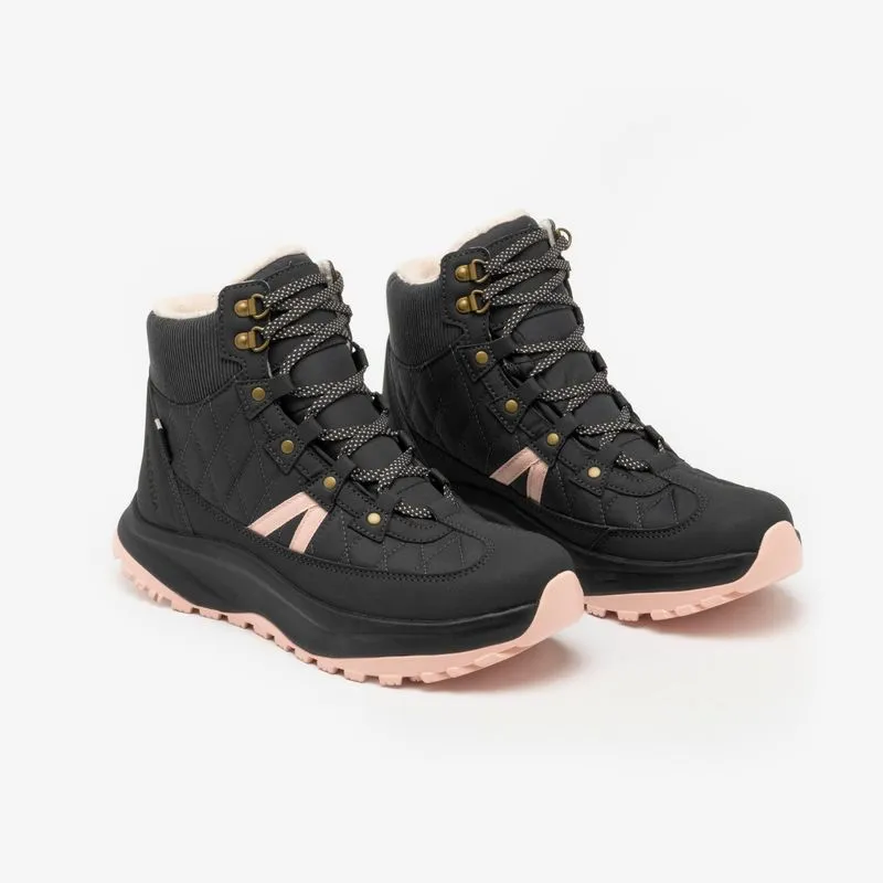 Bota Feminina de Trilha na Neve Impermeável NH500 QLT Quechua Preta, 36 BR