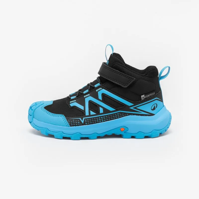 Bota Infantil de Trilha Crossrock Com Velcro Quechua Azul - 31 BR