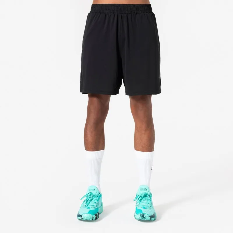 Shorts Masculino de Basquete Kipsta 500 Preto - 4G
