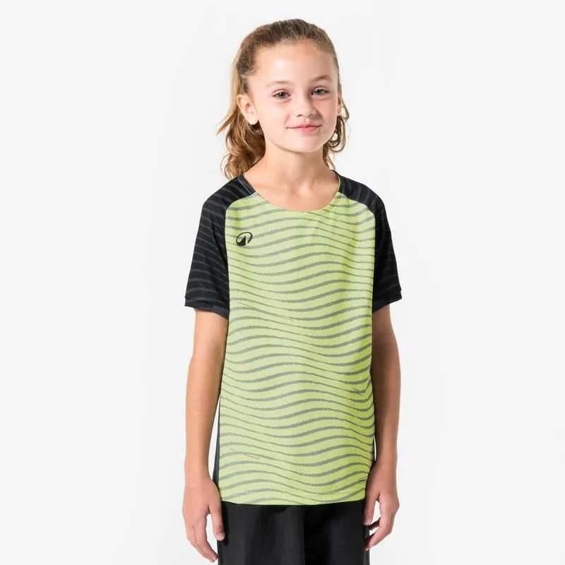 Camisa Infantil De Futebol Viralto JR Kipsta Amarela, 8 ANOS