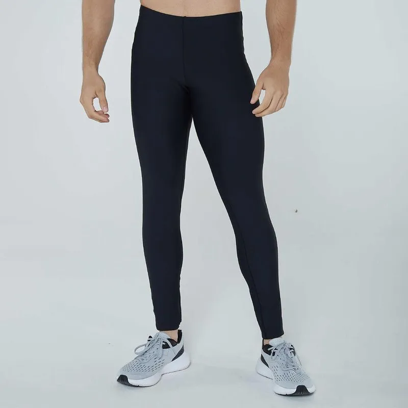 Legging Masculina de Corrida Run Dry Kiprun Preta - P