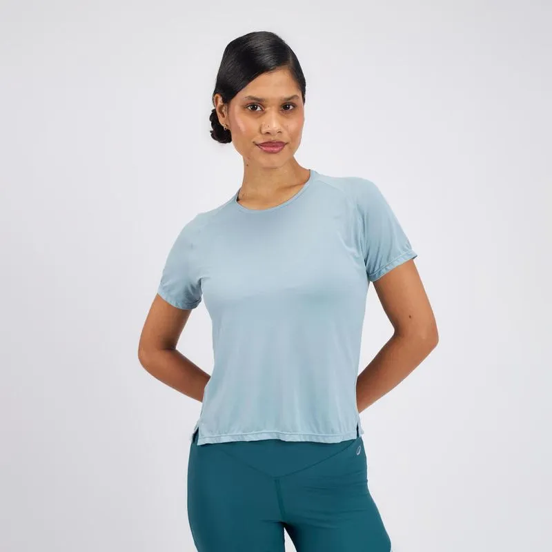 Camiseta Feminina de Treino Crepo 500 Domyos Azul - 3G